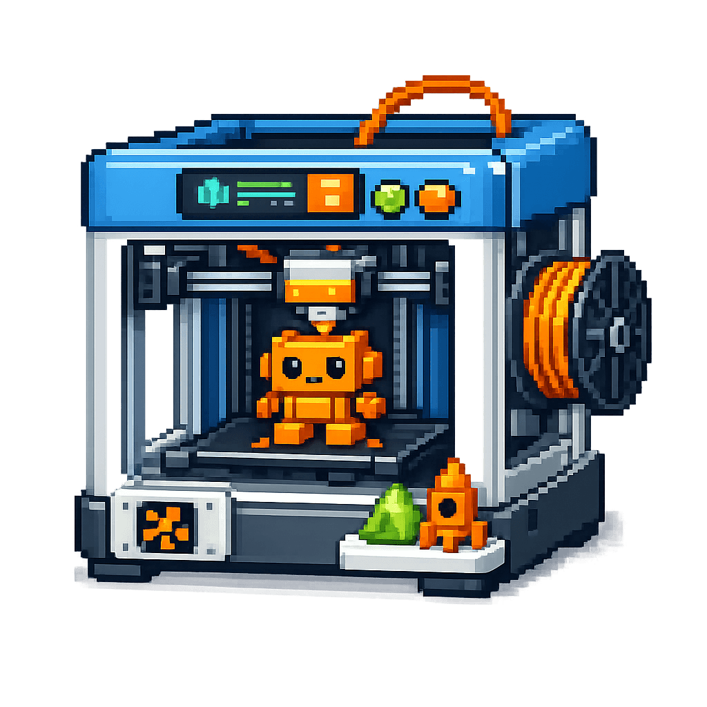 Imprimanta 3D pixel art